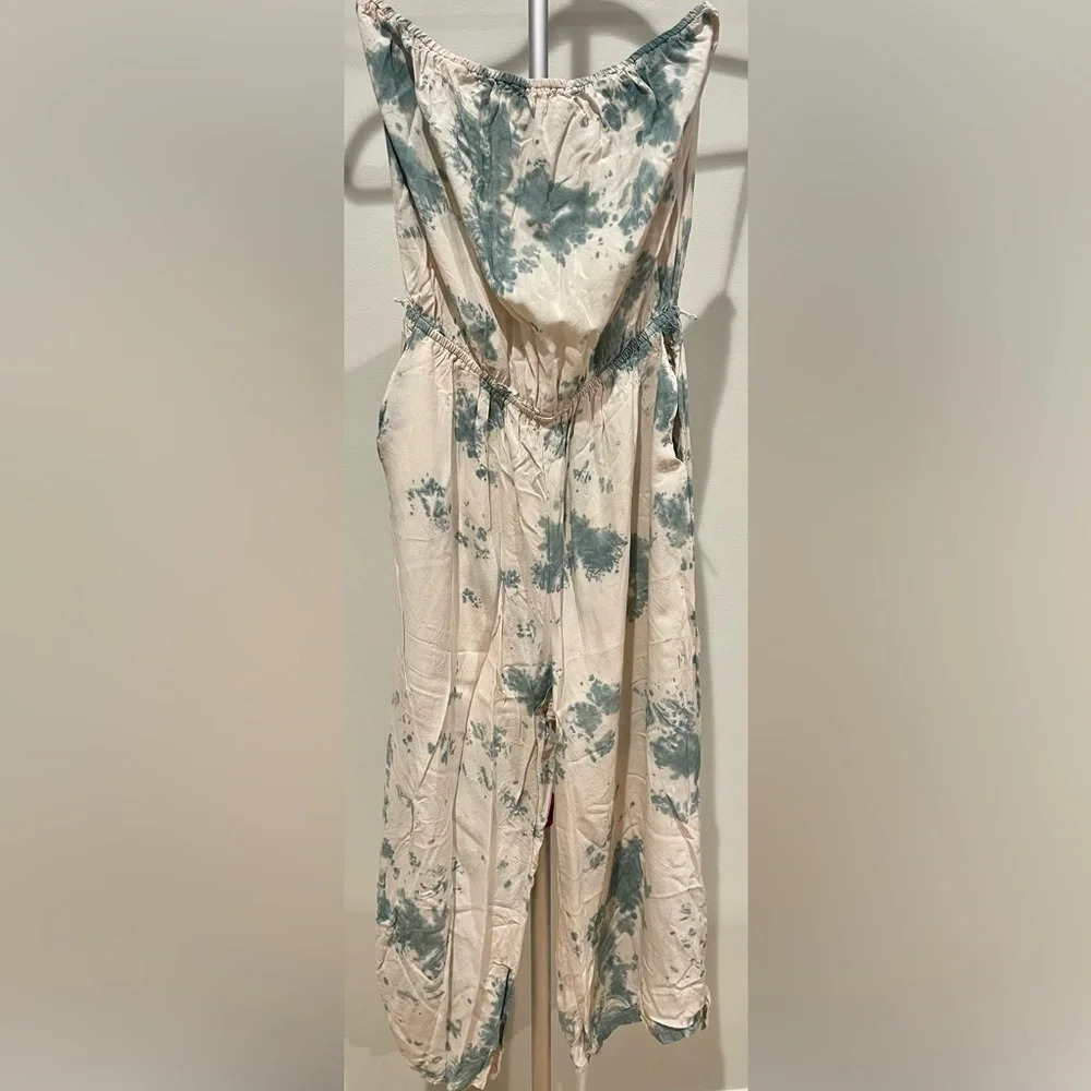 Aakaa woman’s strapless, tie-dye jumpsuit Size S - Picture 3 of 9